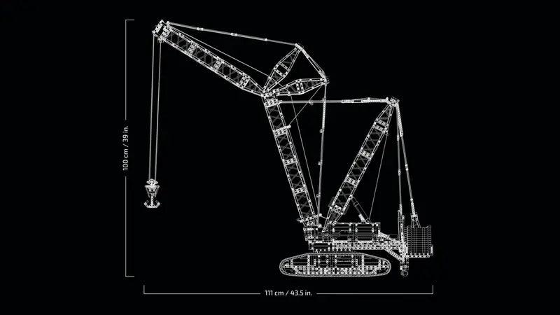LEGO 42146 Guindaste de Lagartas Liebherr LR 13000